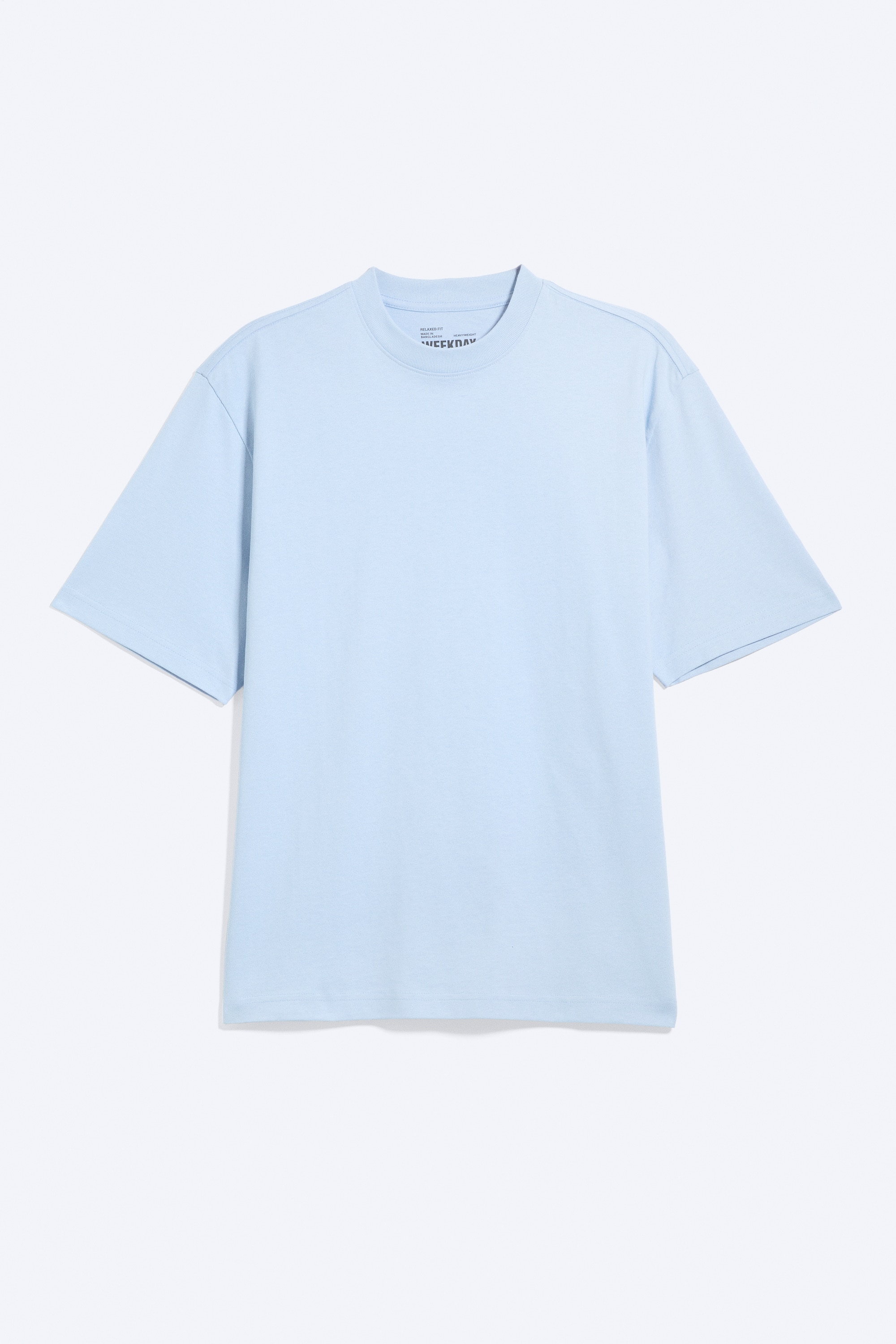 T-SHIRT MIT RELAXTER PASSFORM - Hellblau/Staubiges Grau/Schwarz/Weiß/Helles, staubiges Khakigrün/Dunkelgrün/Gewaschenes Blau/Leuchtendes Blau