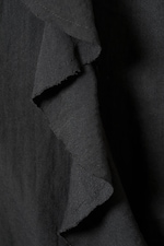 Dunkelgrau - Gerüschtes Oberteil mit Schnürung vorne - 4