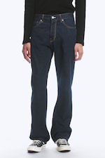 Blue Rinse - Orbit Mid Rise Regular Straight Leg Jeans - 1