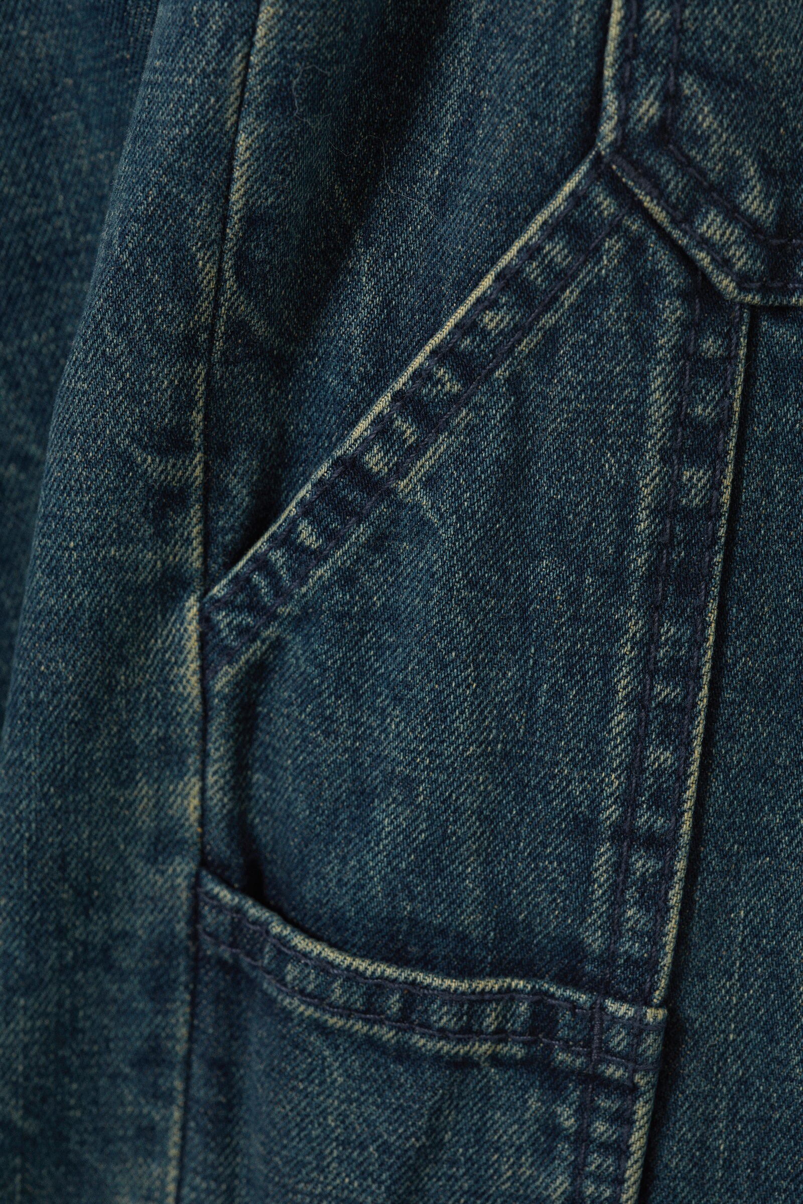 【BAON】Huty Summer Carpender Washed Wide Denim Pants BAON】Huty Summer Carpender Washed Wide Denim Pants (BAON
