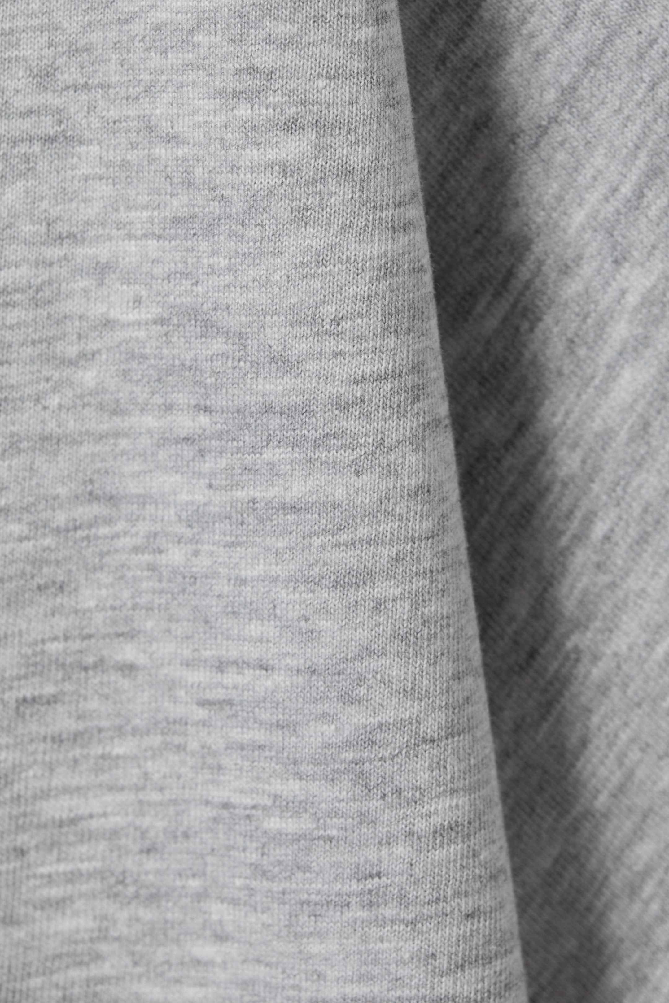 Grau meliert - Relaxtes Boxy-T-Shirt aus Baumwolle - 2