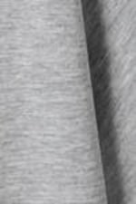 Grau meliert - Relaxtes Boxy-T-Shirt aus Baumwolle - 1