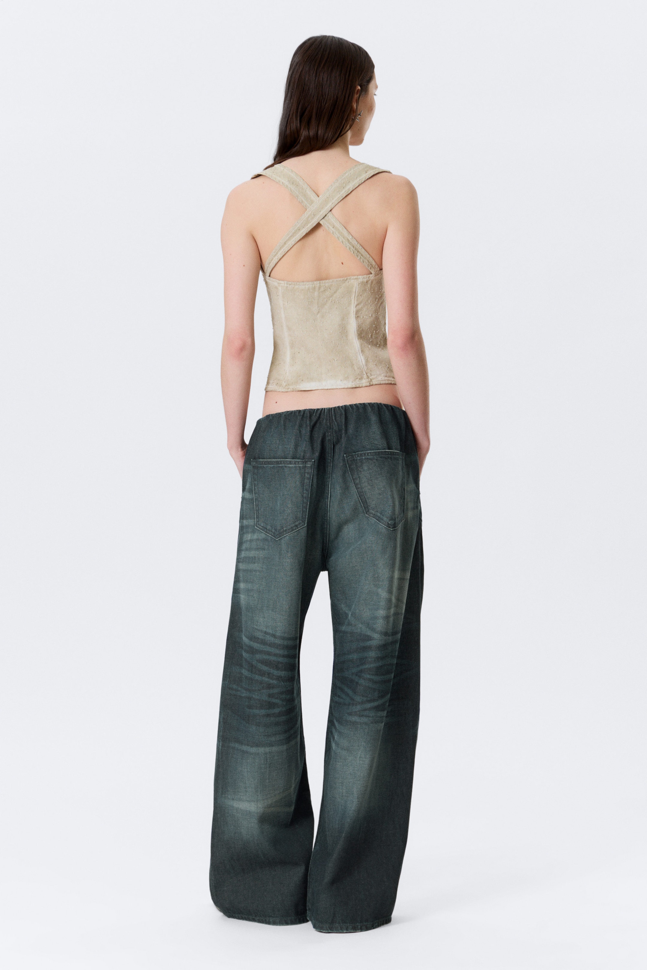 Light Mole - Sleeveless V-Neck Zip Top - 3