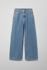 90's Blue - Ace High Wide Jeans - 0