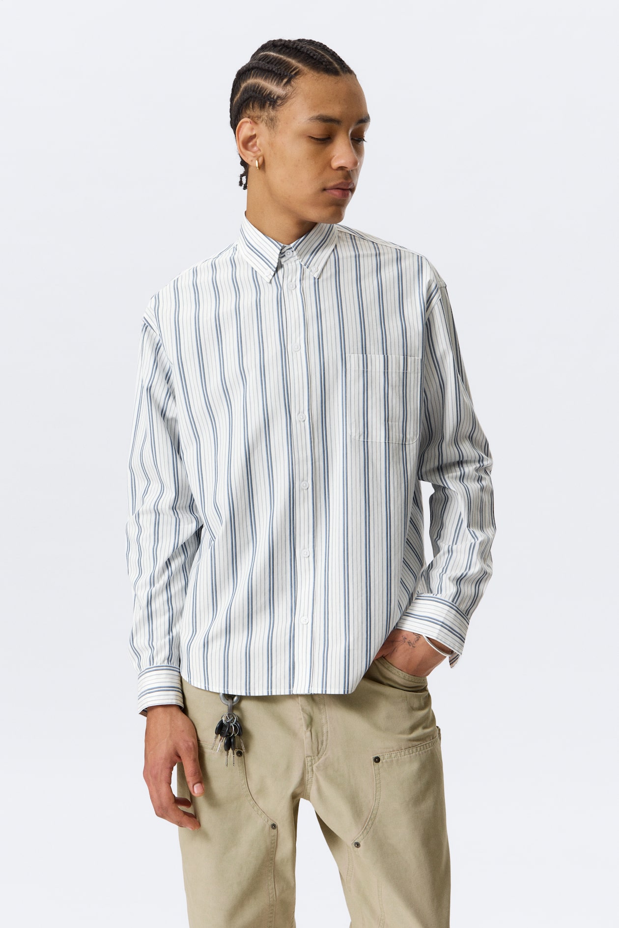 American Eagle Chemise - dark blue/bleu marine - (Seconde main