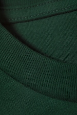 Dark Green - Fntsy - Great Boxy Printed Graphic Tee - 1