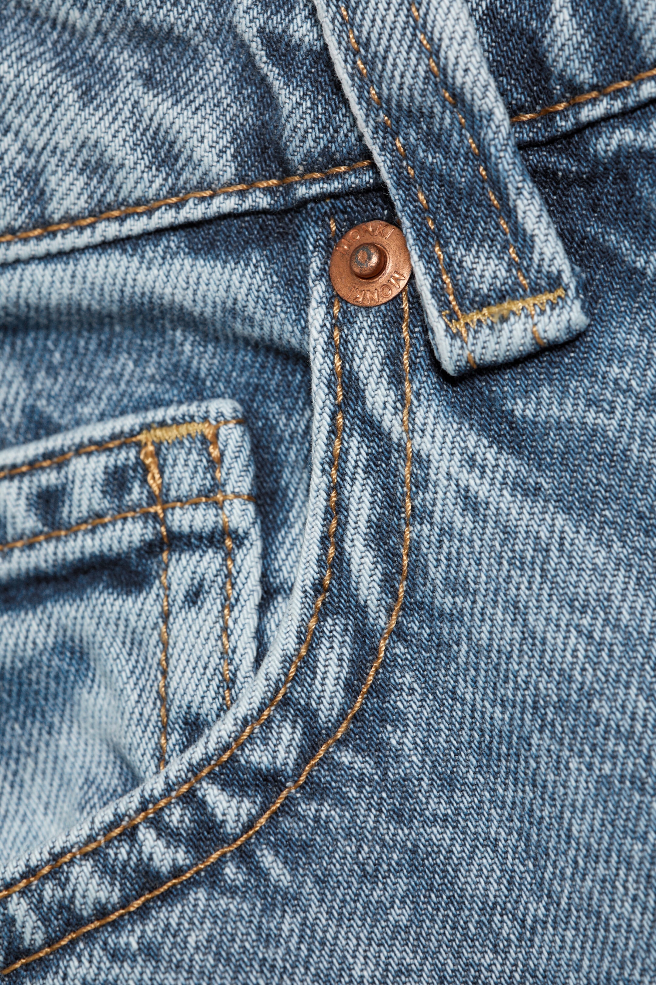 Lake Worn - Denim Blue Medium - Peggy Low Rise Loose Baggy Jeans - 6
