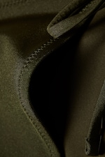 Dunkelgrün - Schimmer - Brazilian-Bikinihöschen mit mittlerer Bundhöhe - 3