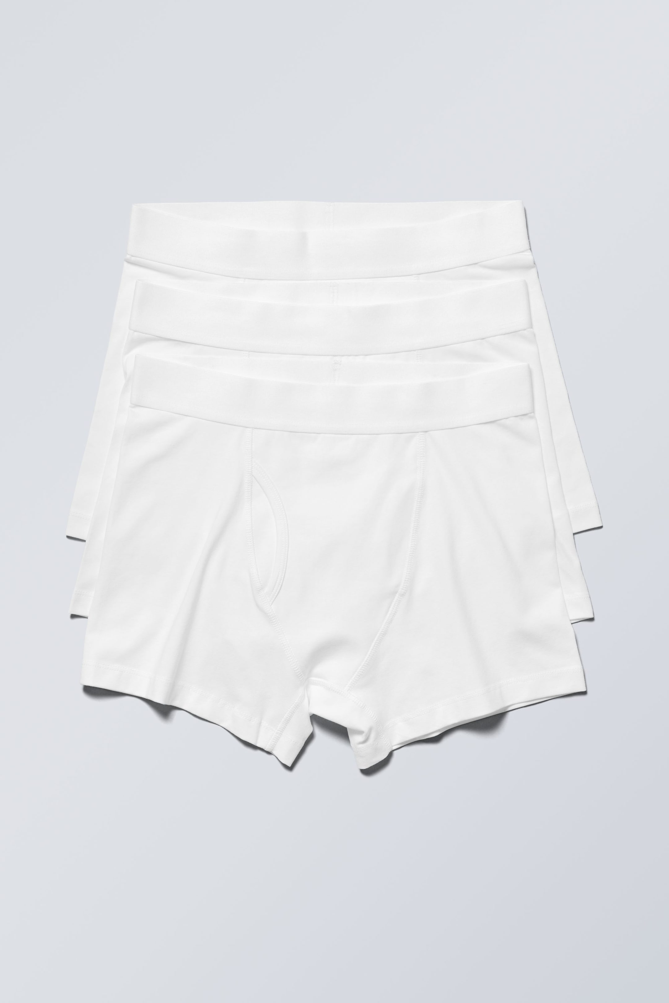 Weiß - 3er-Pack Boxershorts - 0
