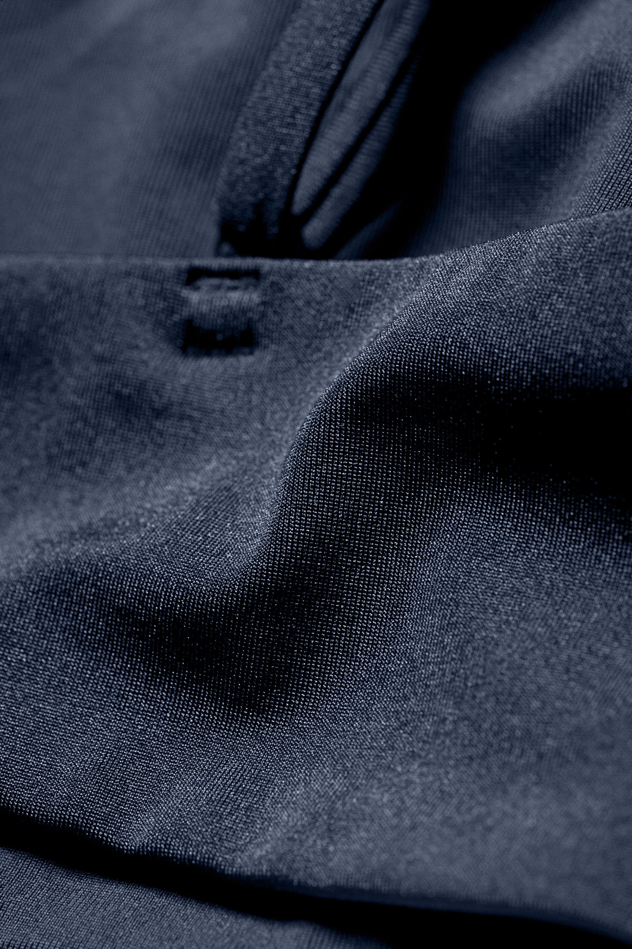 Dark Blue - Scoop Neck Bikini Top - 8