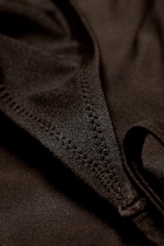 Dark Brown - Strappy Tie Bikini Bottoms - 1