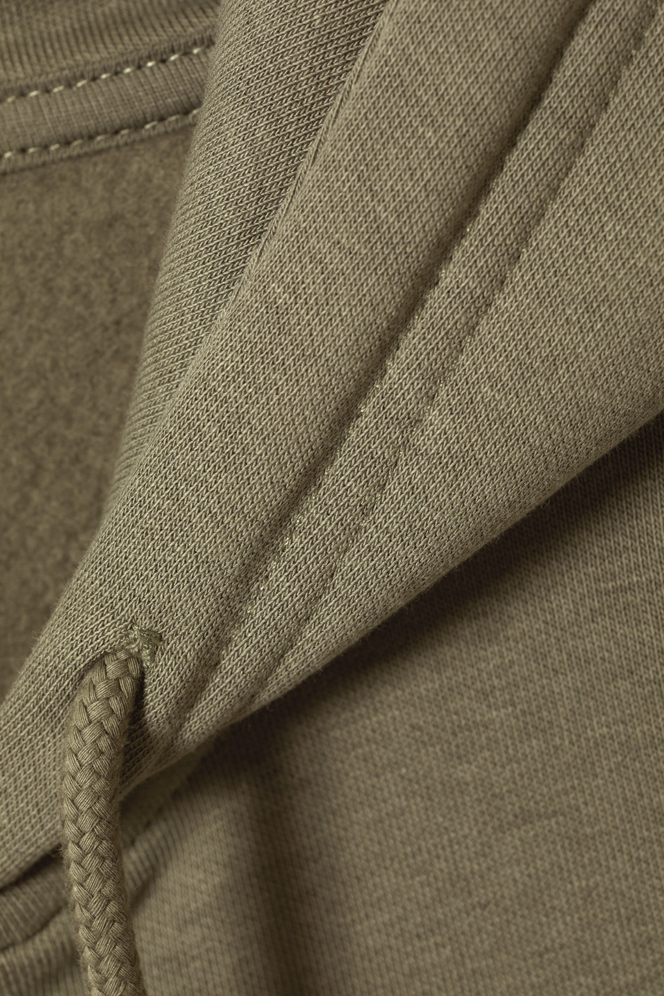 Khaki - Standard Midweight Zip Hoodie - 2