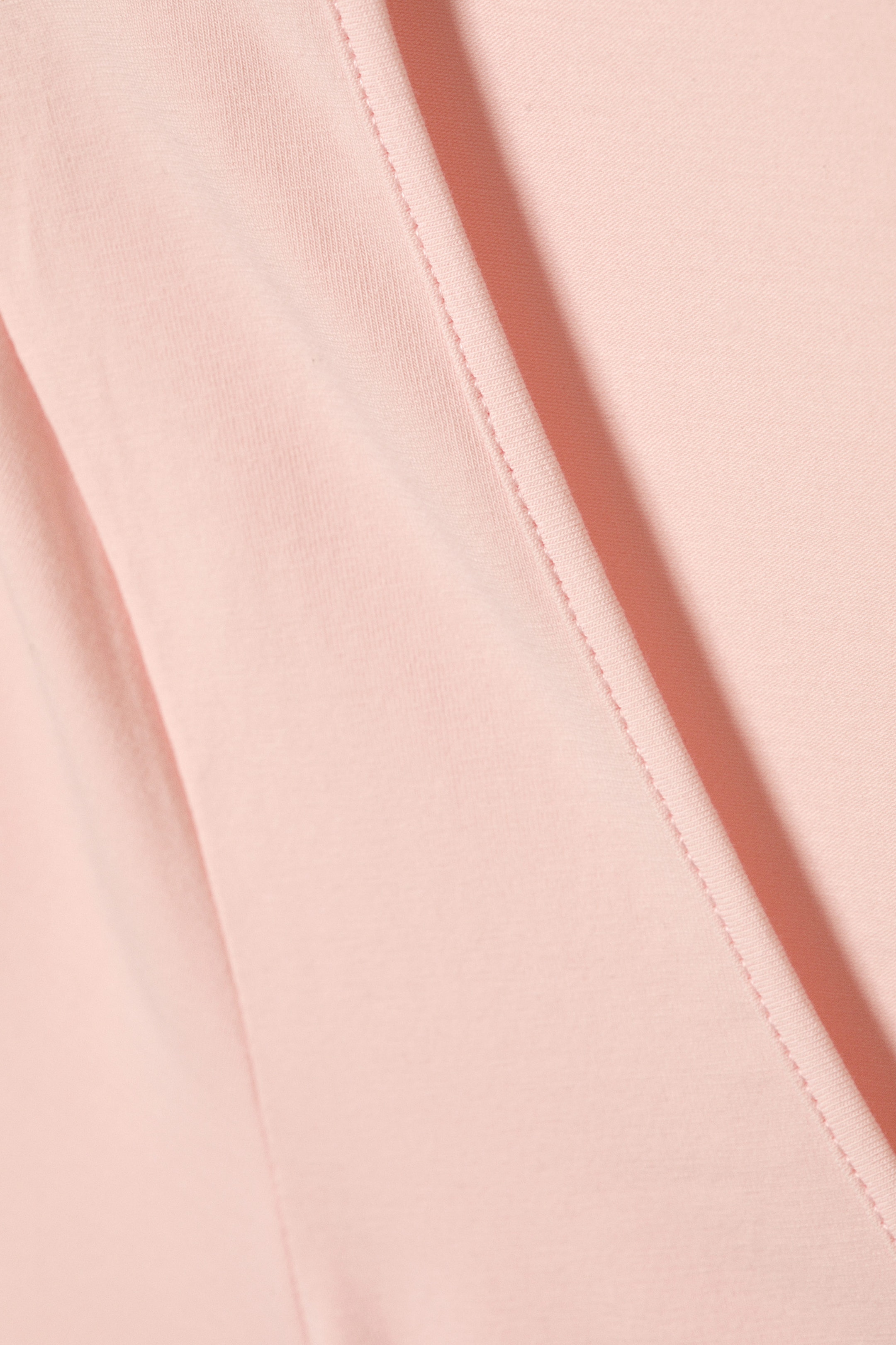 Altrosa - Schmales T-Shirt mit tiefem V-Ausschnitt - 2