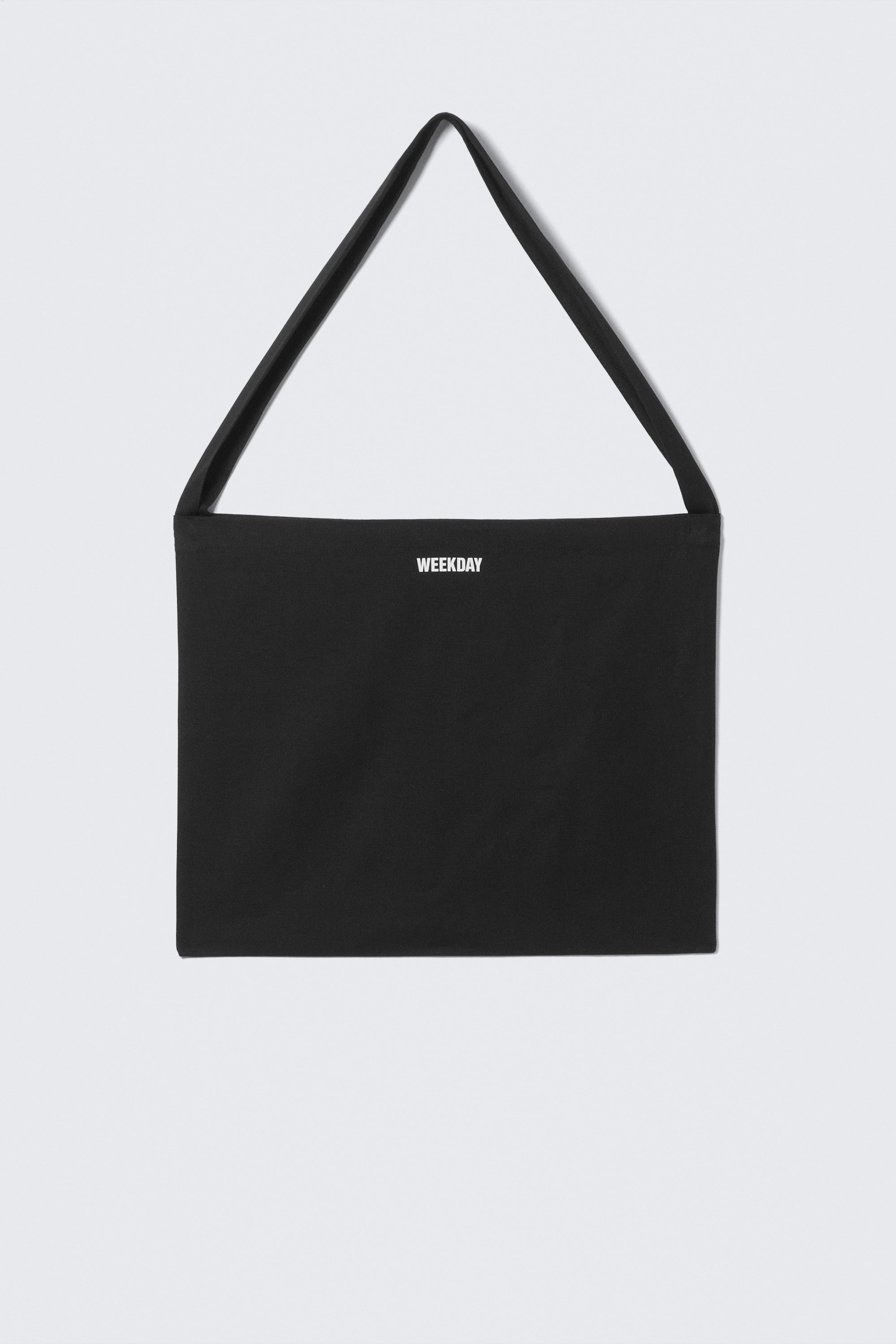 Svart - Weekday canvasväska - 1