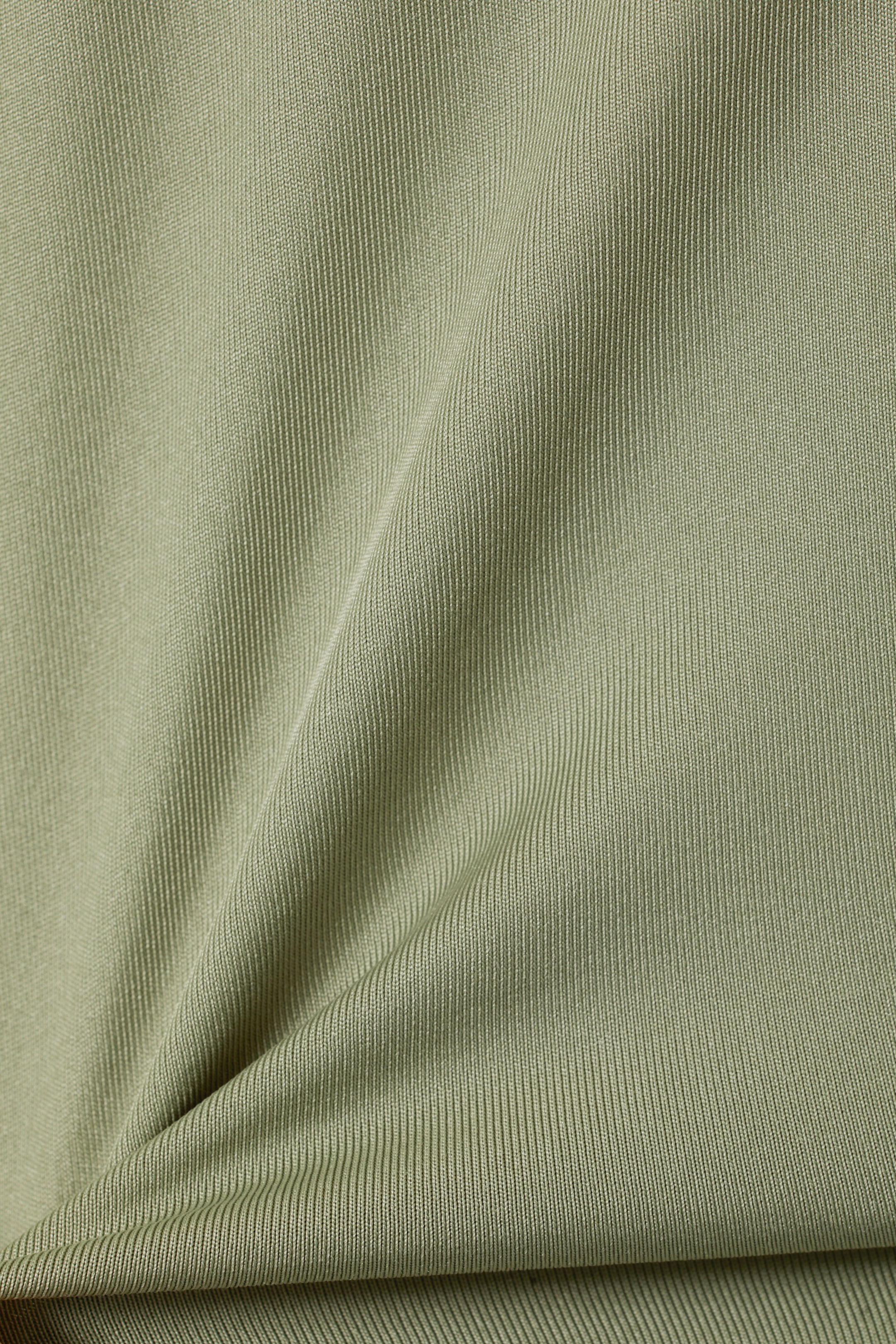 Light Khaki Green - Astrid Halterneck Top - 1