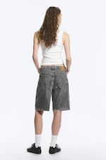 Grey Fade - Grey - Monterey Low Rise Denim Shorts - 6