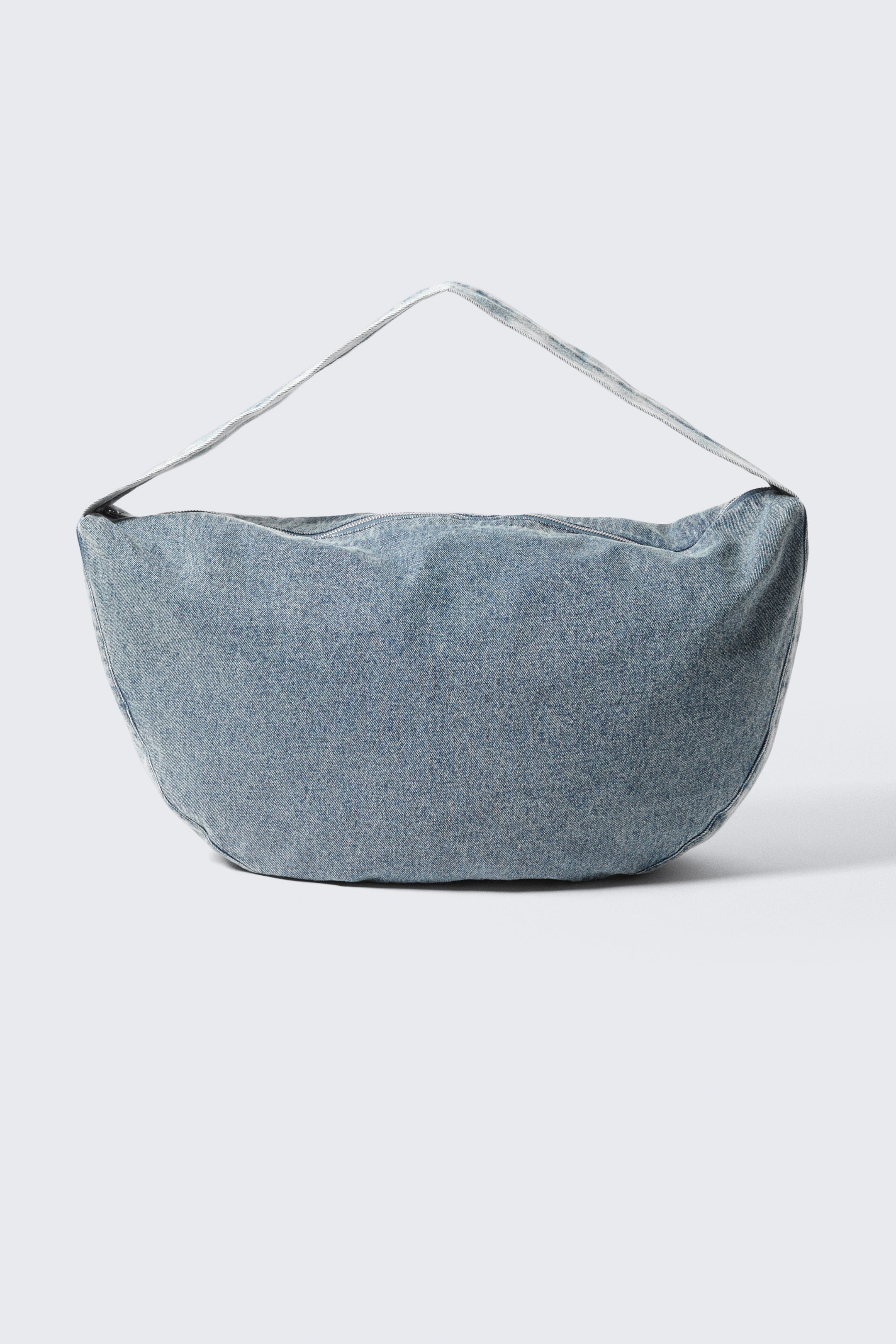 View larger image: Samir Denim Crossbody Bag - Blue - Ladies | H&M GB 1