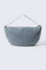 Blue - Samir Denim Crossbody Bag - 0