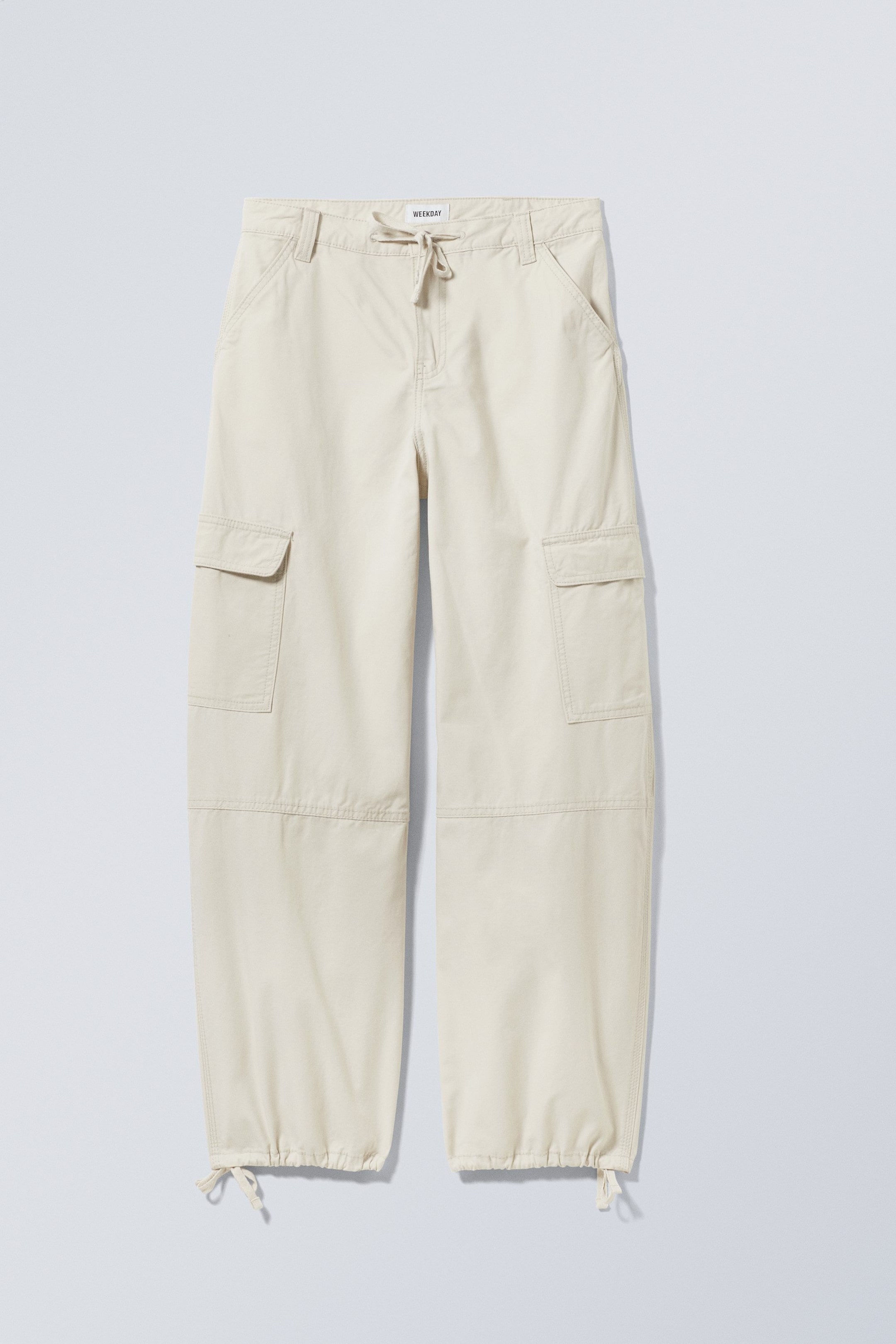 Cremeweiß - Cargohose Getty - 1