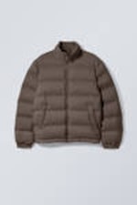 Dunkles Graubraun - Pufferjacke Cole - 0