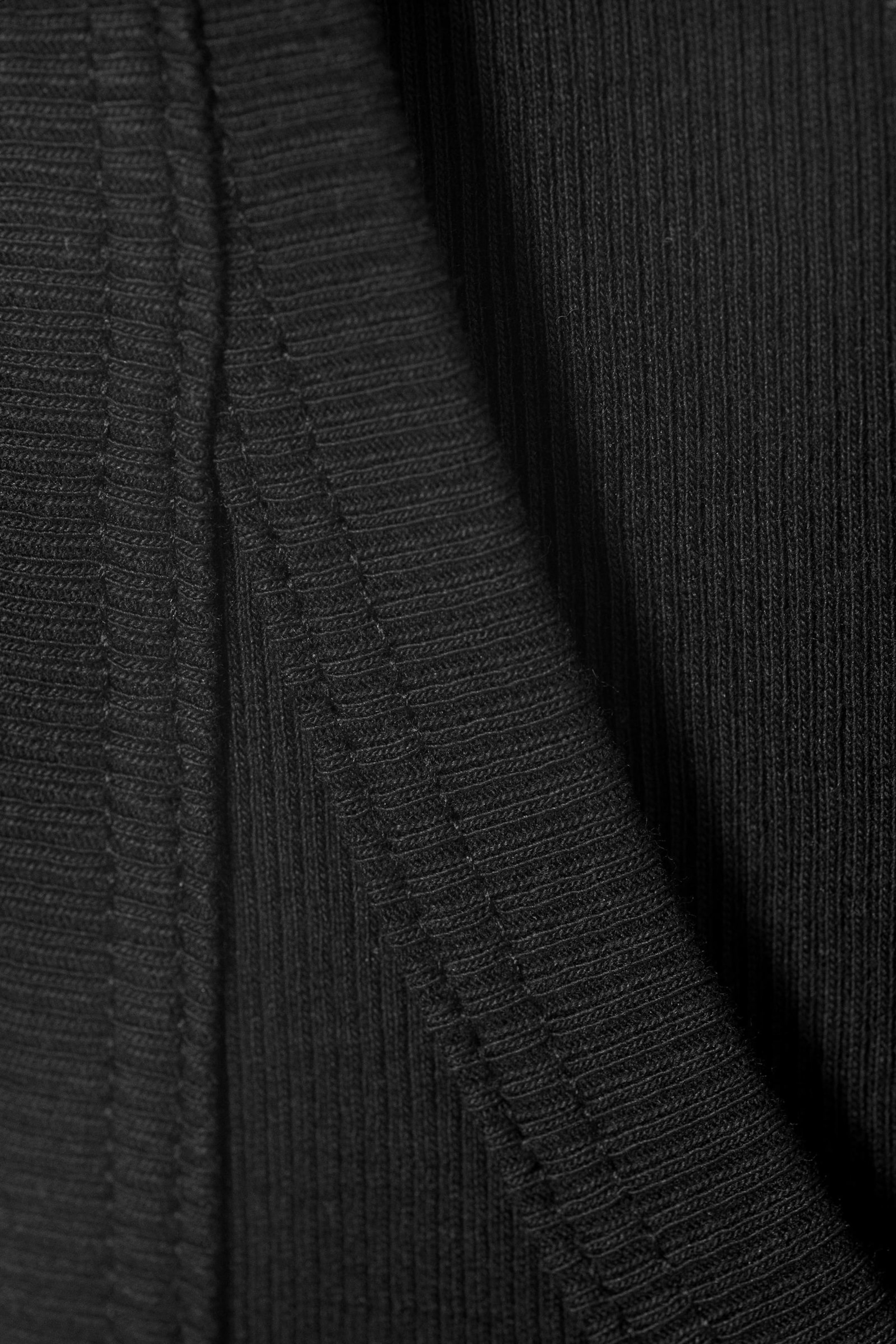 Black - Matheus Rib Tank Top - 1