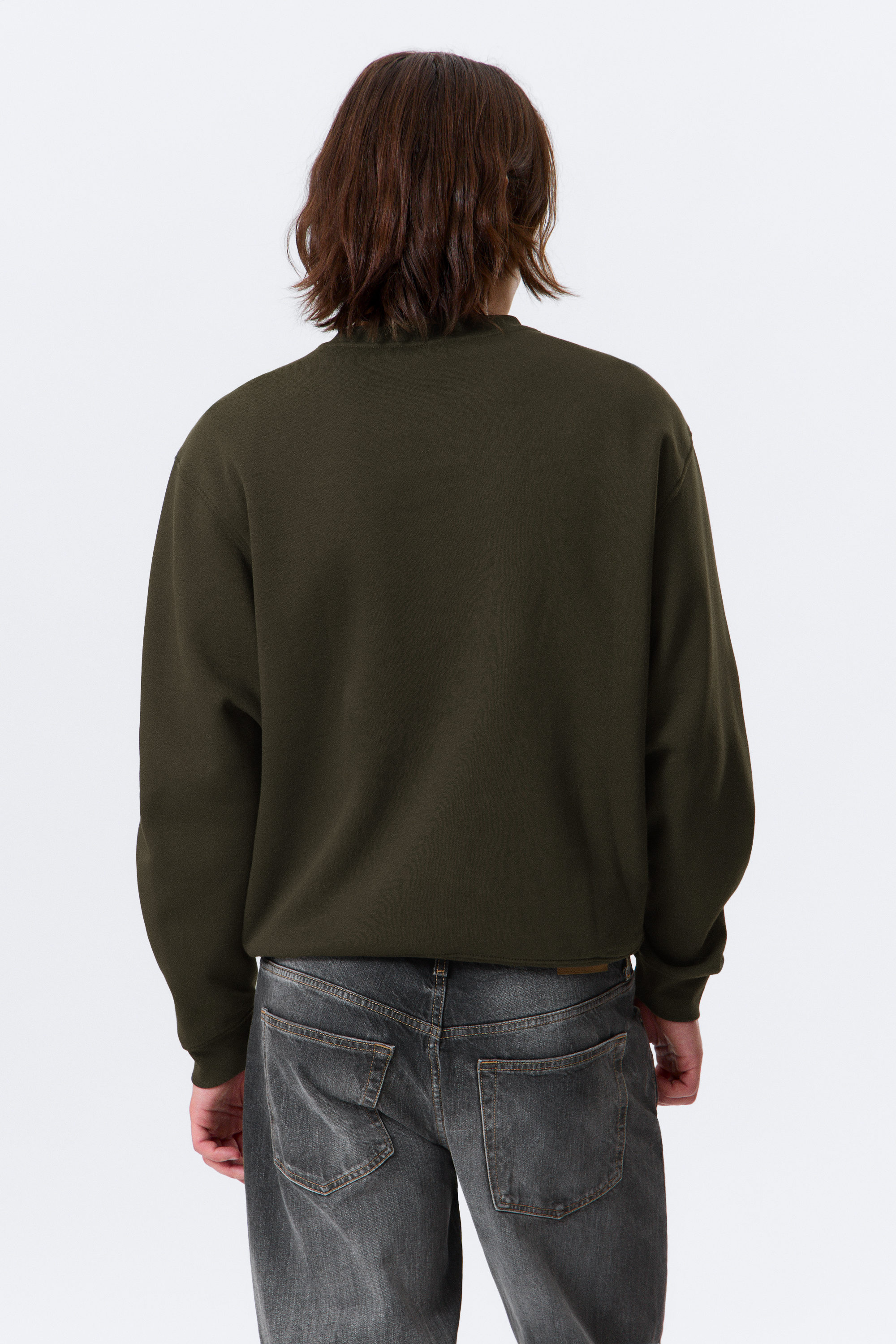 Dark Green - Classic Sweatshirt - 2