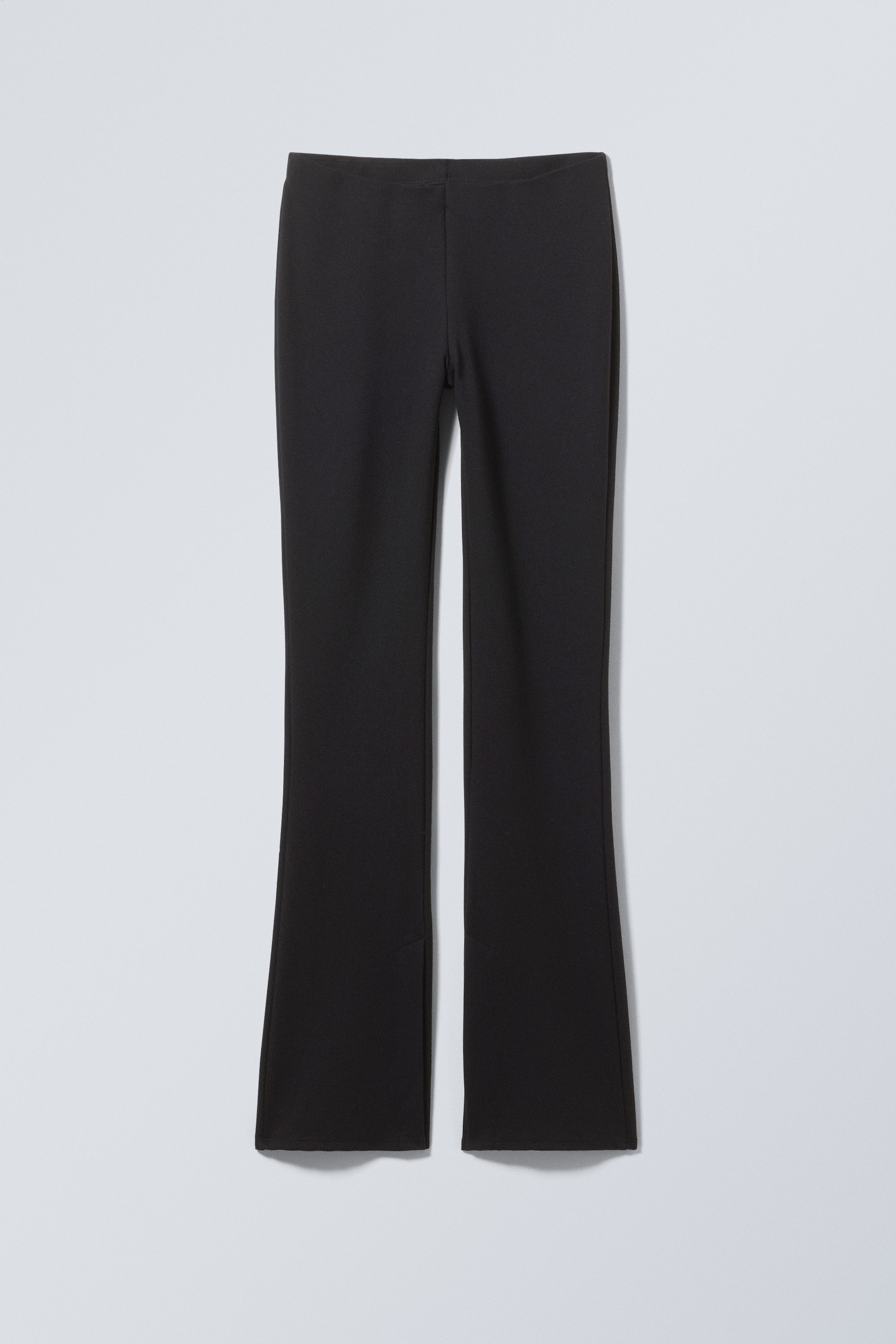 Black - Philo Flared Jersey Trousers - 0