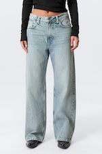 Notus Blue - Hellblau - Missy Low Rise Loose Straight Leg Jeans - 1