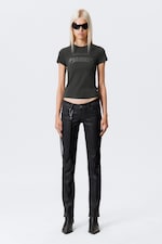 Off-black - Lady Gaga Baby Tee - 3