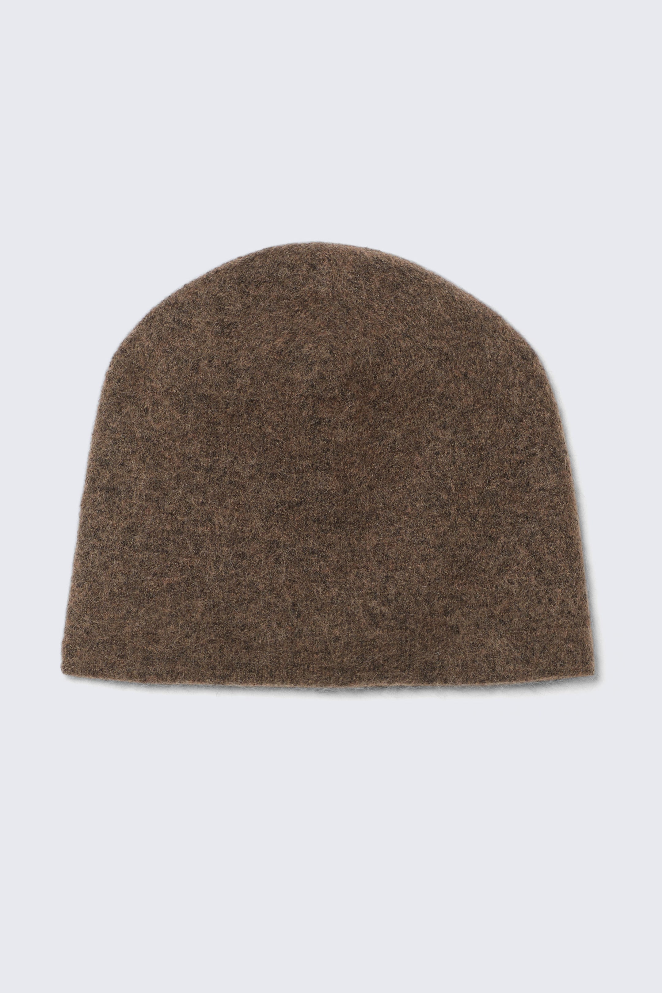 Mörk mullvad - Fluffig mössa