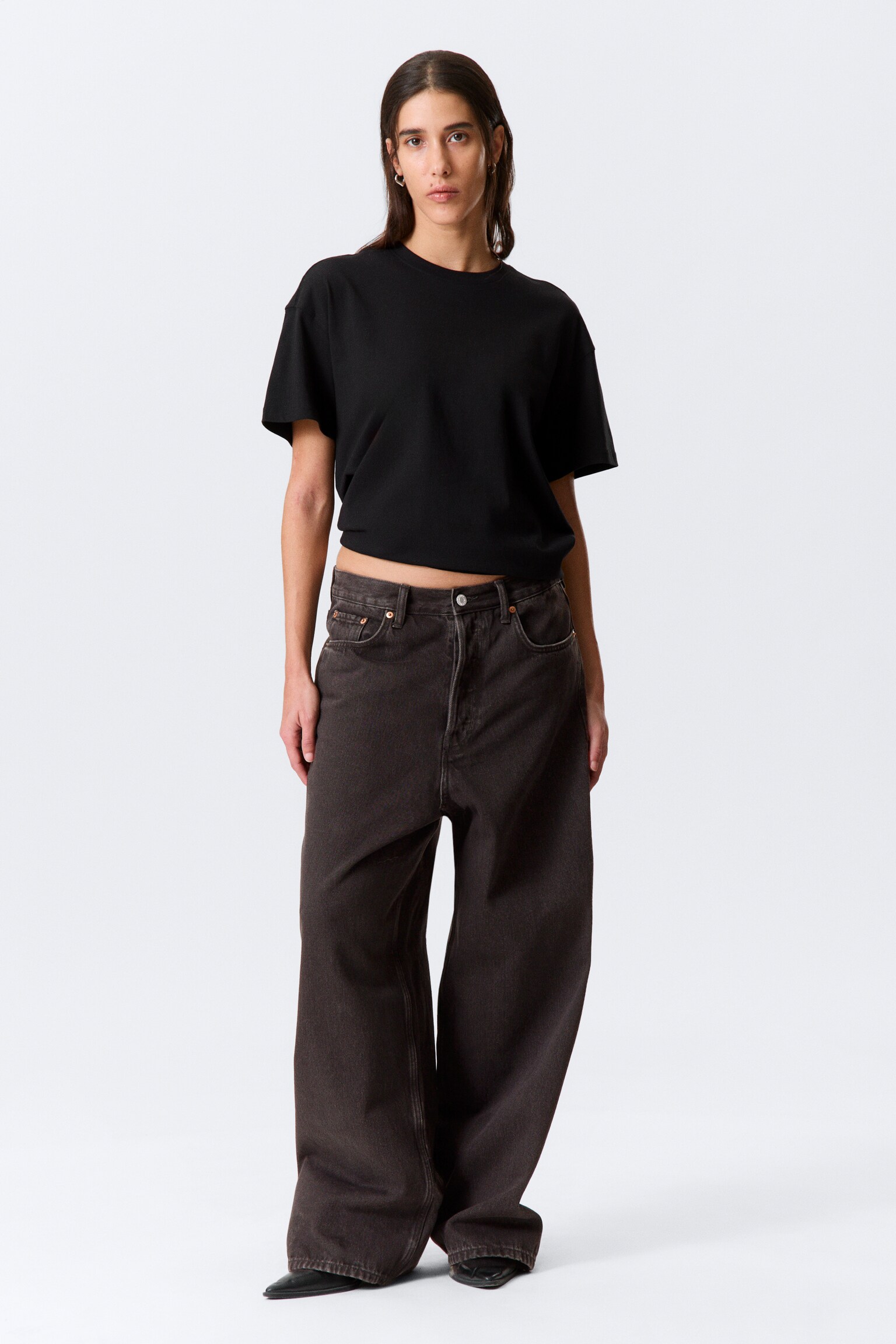 Astro loose jeans med baggy ben - Tuned Black – sort/Black Rinse – sort/Board Blue – mellemblå/Blue Stream – mellemblå/Blue Rinse – mørkeblå/Mine Blue – mellemblå/Snow Blue – lyseblå/Mine Grey/Mine Blue – mellemblå - 9