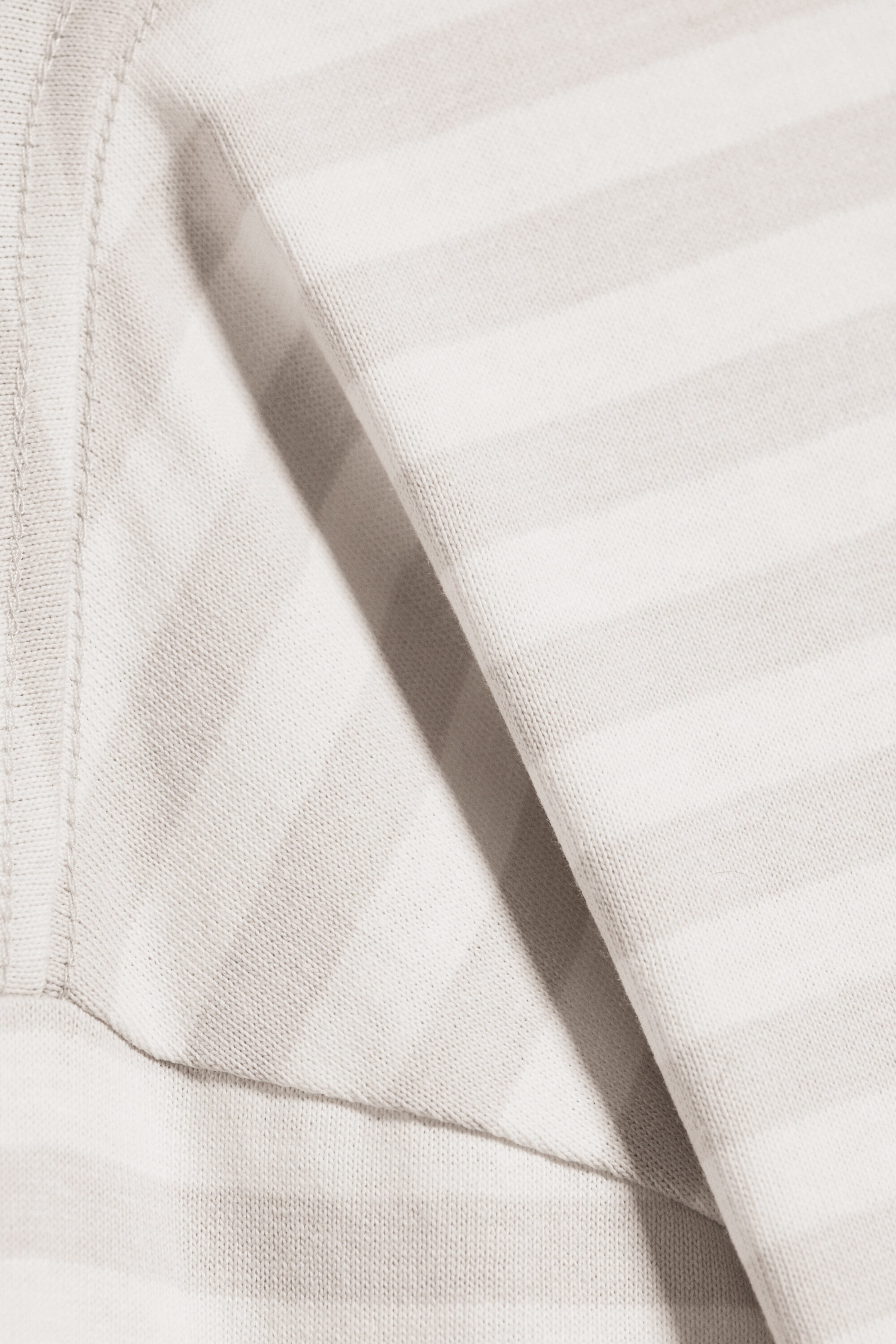 Striped Light Mole - Loose Boxy Long-Sleeved T-shirt - 4