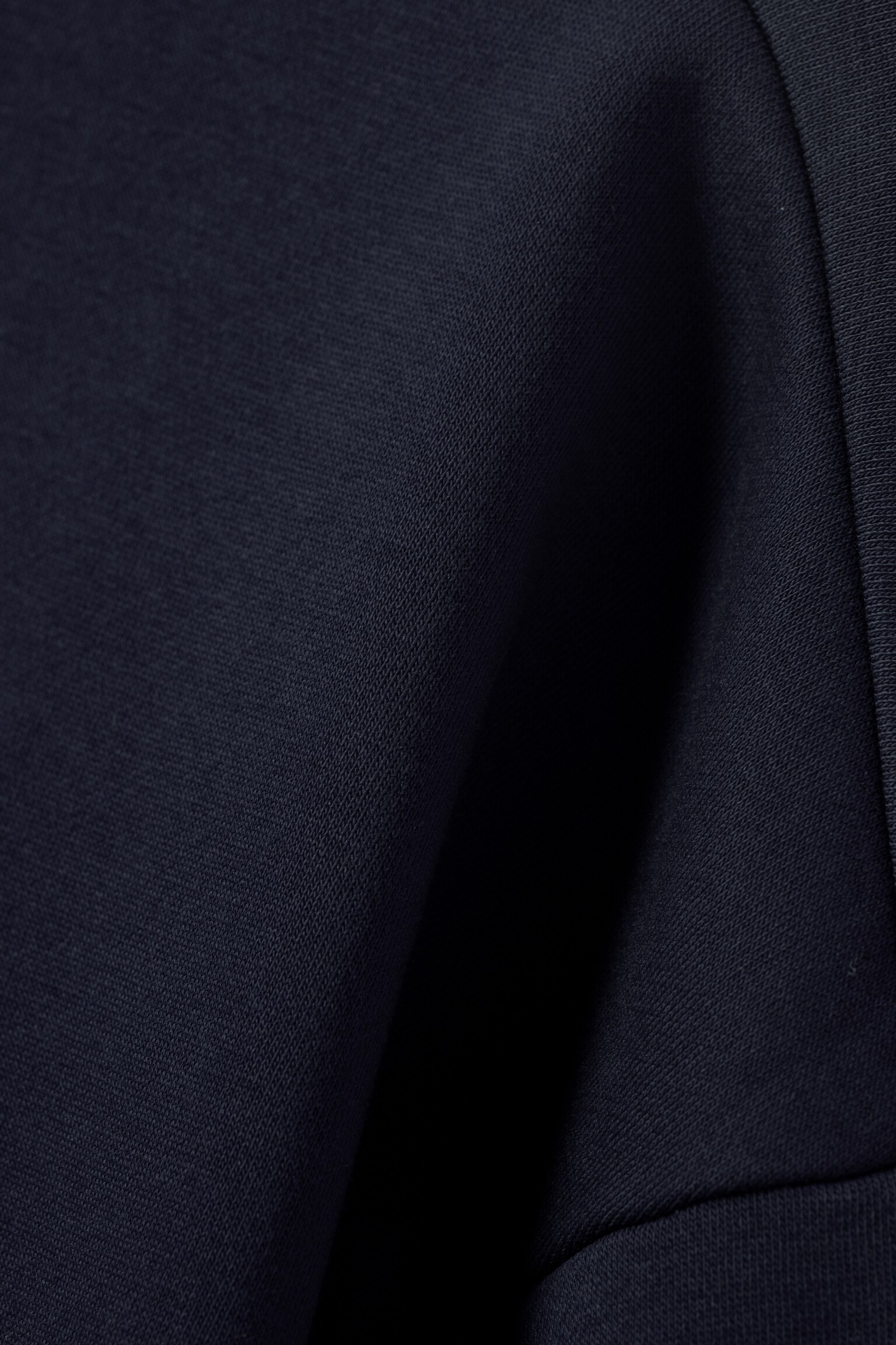 Loose Half Zip Sweatshirt - Dark Navy Blue/Black/Grey/Dark Red - 4