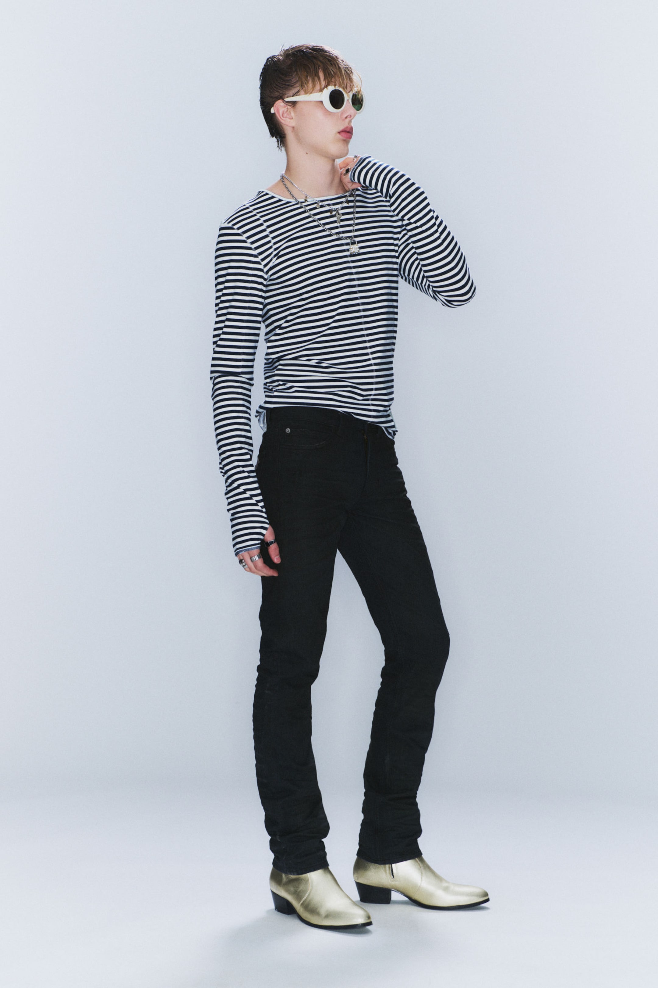 Coated Black - CM x LB Issue Rigid Coated Unisex Jeans - 2