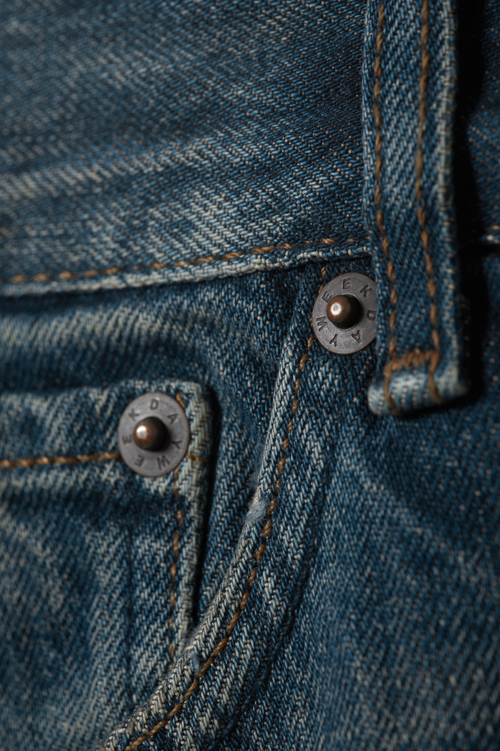 Baltic Blue - Dunkelblau - Orbit Mid Rise Regular Fold-Up Jeans - 2