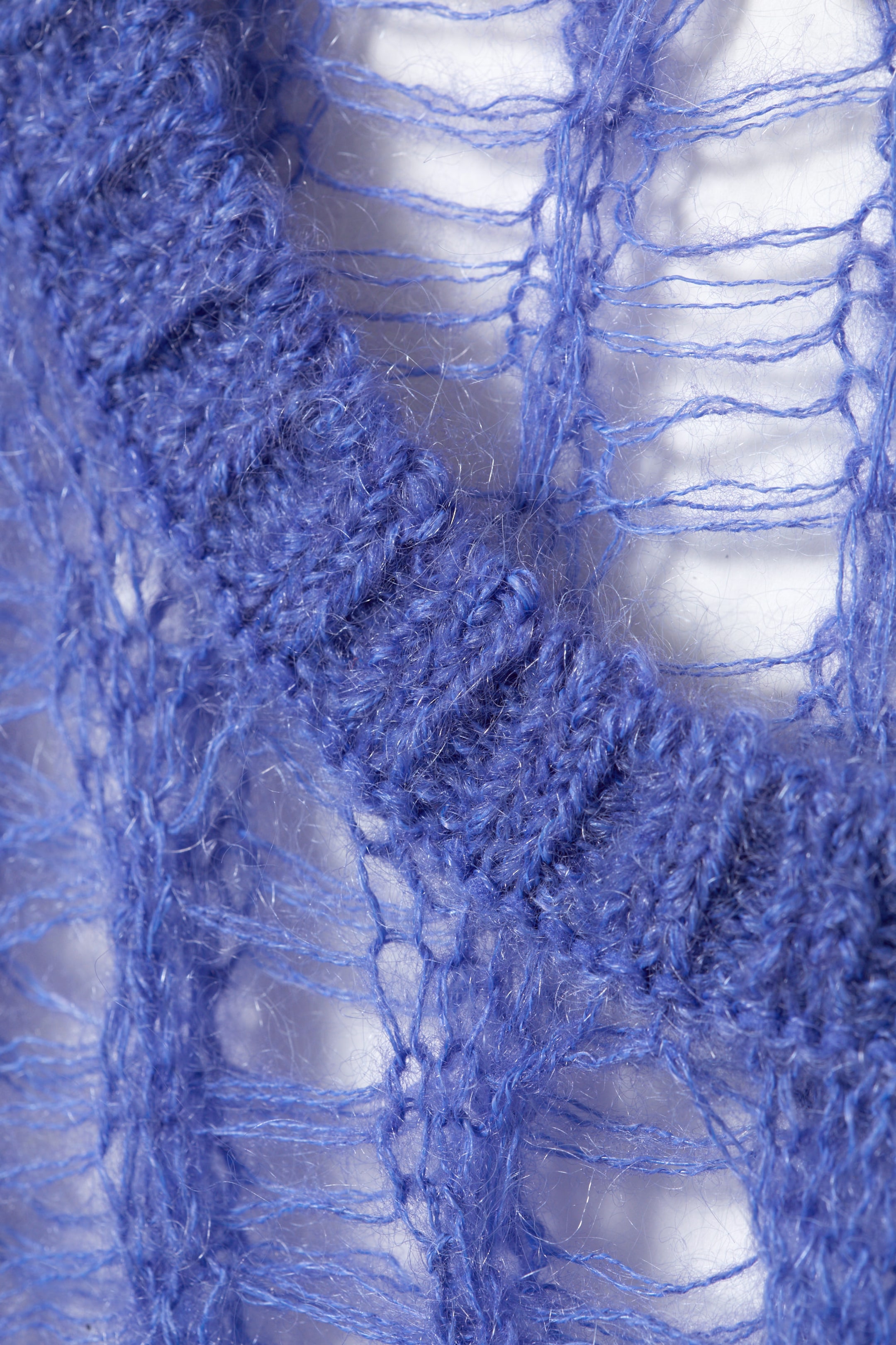 Blau - Lockerer Wollpullover Willy - 1