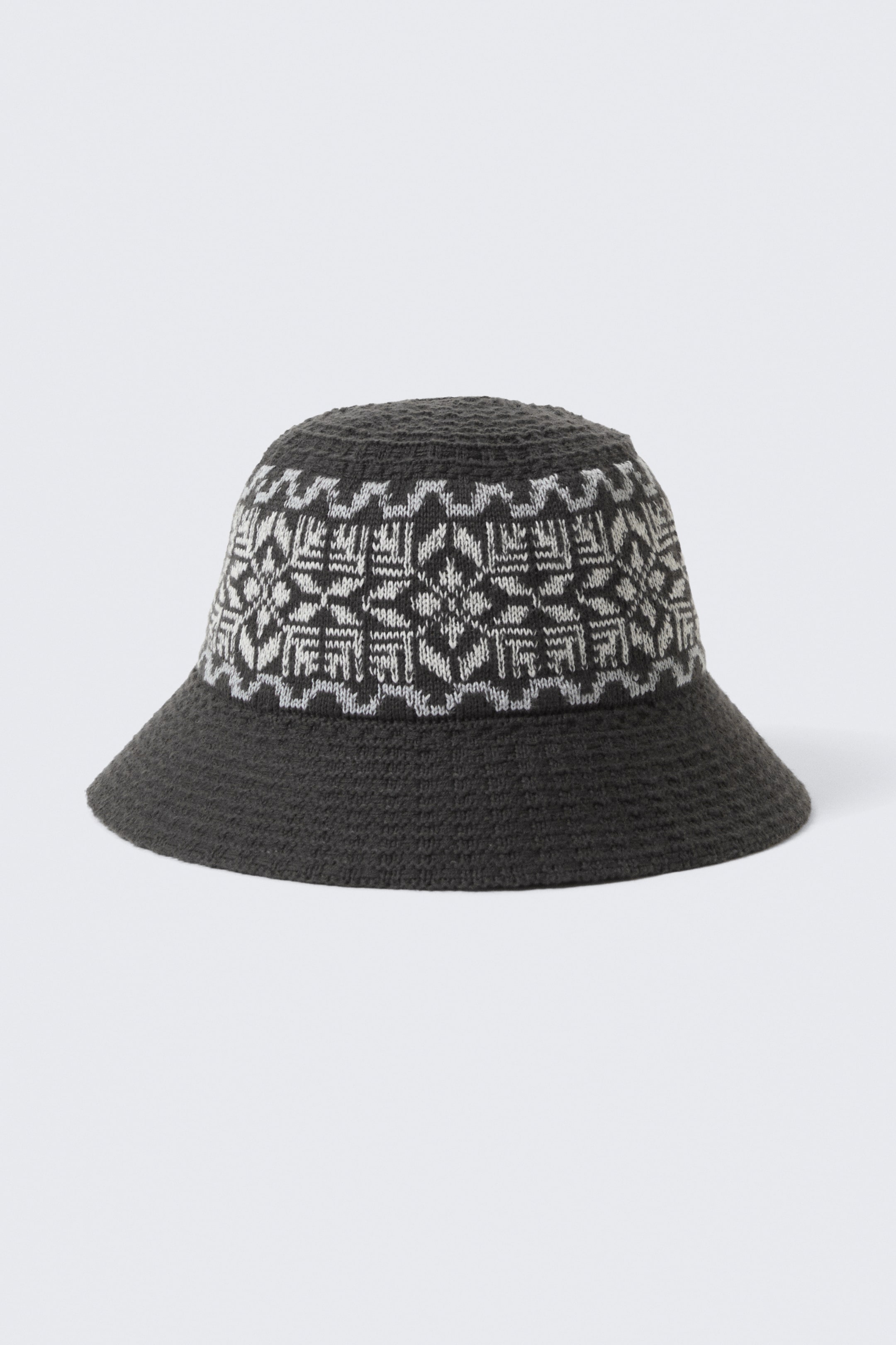 Agrandir l'image: Bob en maille jacquard - Marron foncé - FEMME | H&M BE 1