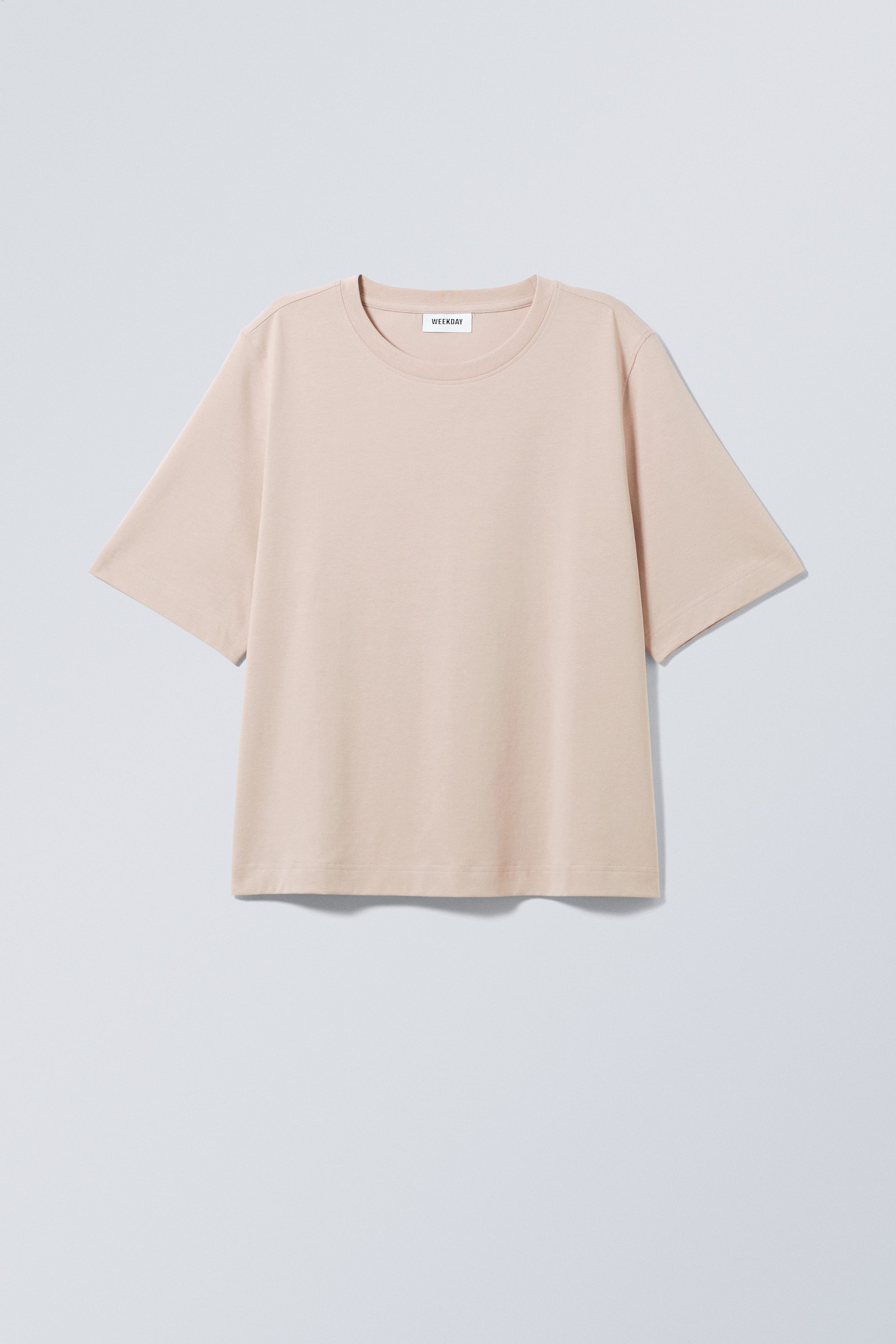 Beige - T-shirt carré Perfect - 0