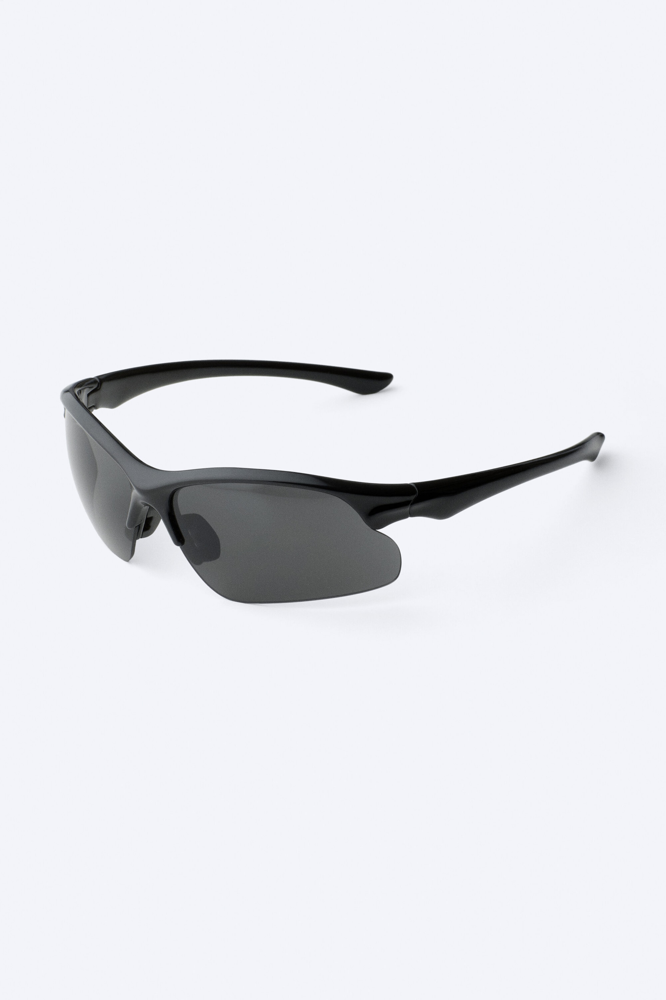 Zwart - Bold Sporty Sunglasses - 3