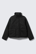Black - RELAXED TRANSITION JACKET - 6