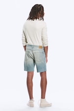 Port Blue - Bleu clair - Short en jean Space Relaxed à mi-cuisse - 3