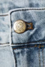 Ljusblå - Booty Bei Low Waist Skinny Bootcut Jeans - 5