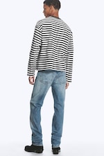 Gestreept - Dreams - Geweldig boxy T-shirt met graphic en lange mouwen - 3