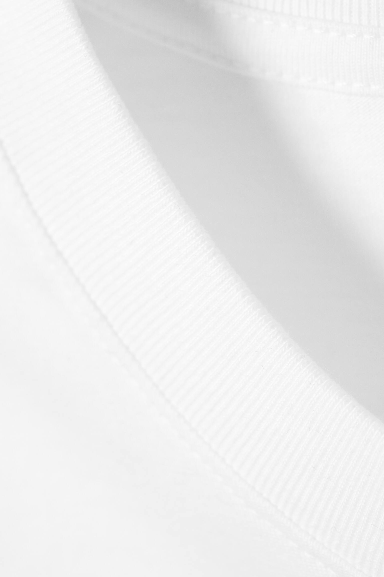 T-shirt épais carré court - Blanc/Noir/Gris foncé/Bleu marine foncé/Gris clair - 4