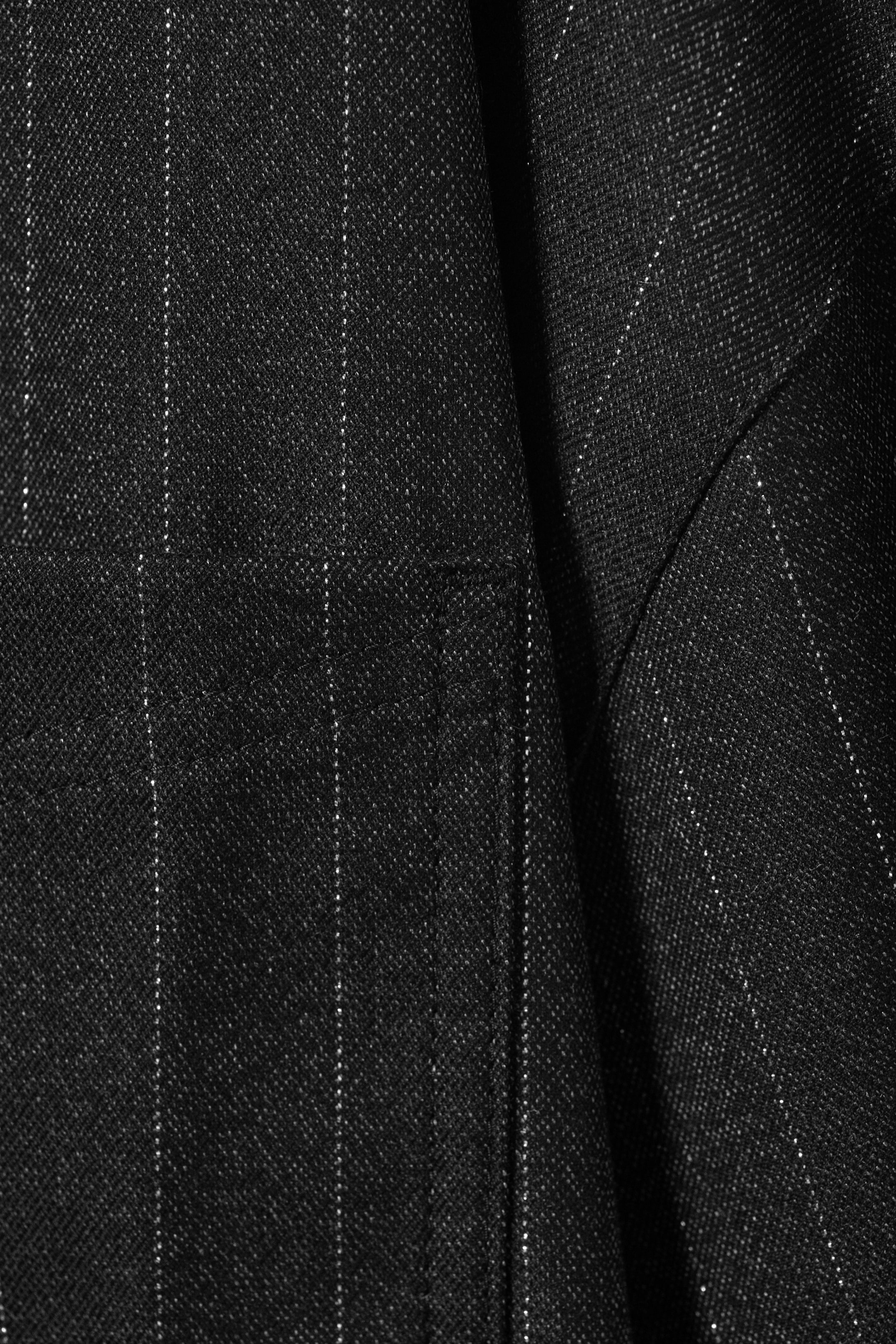 Nagyobb kép megtekintése: oversized ing - Sötétszürke - Metálcsíkos - NŐI | H&M HU 6