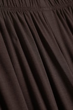 Dark Brown - Jersey Balloon Trousers - 6
