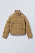 Dunkles Taupe - Ripstop-Pufferjacke Ben - 0