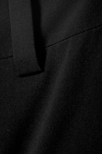 Schwarz - Minirock mit niedriger Taille - 1