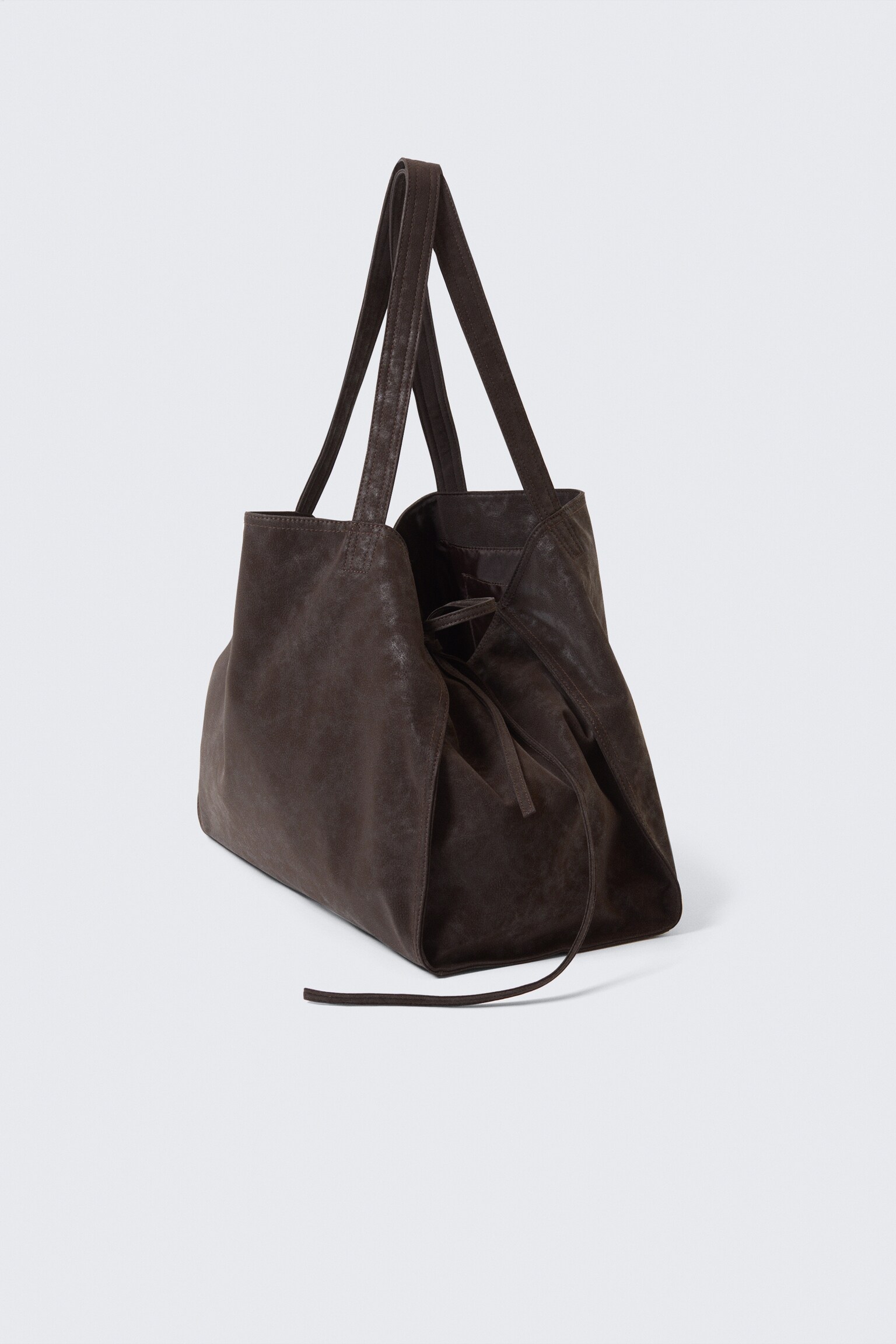 Bolso tote - Marrón oscuro