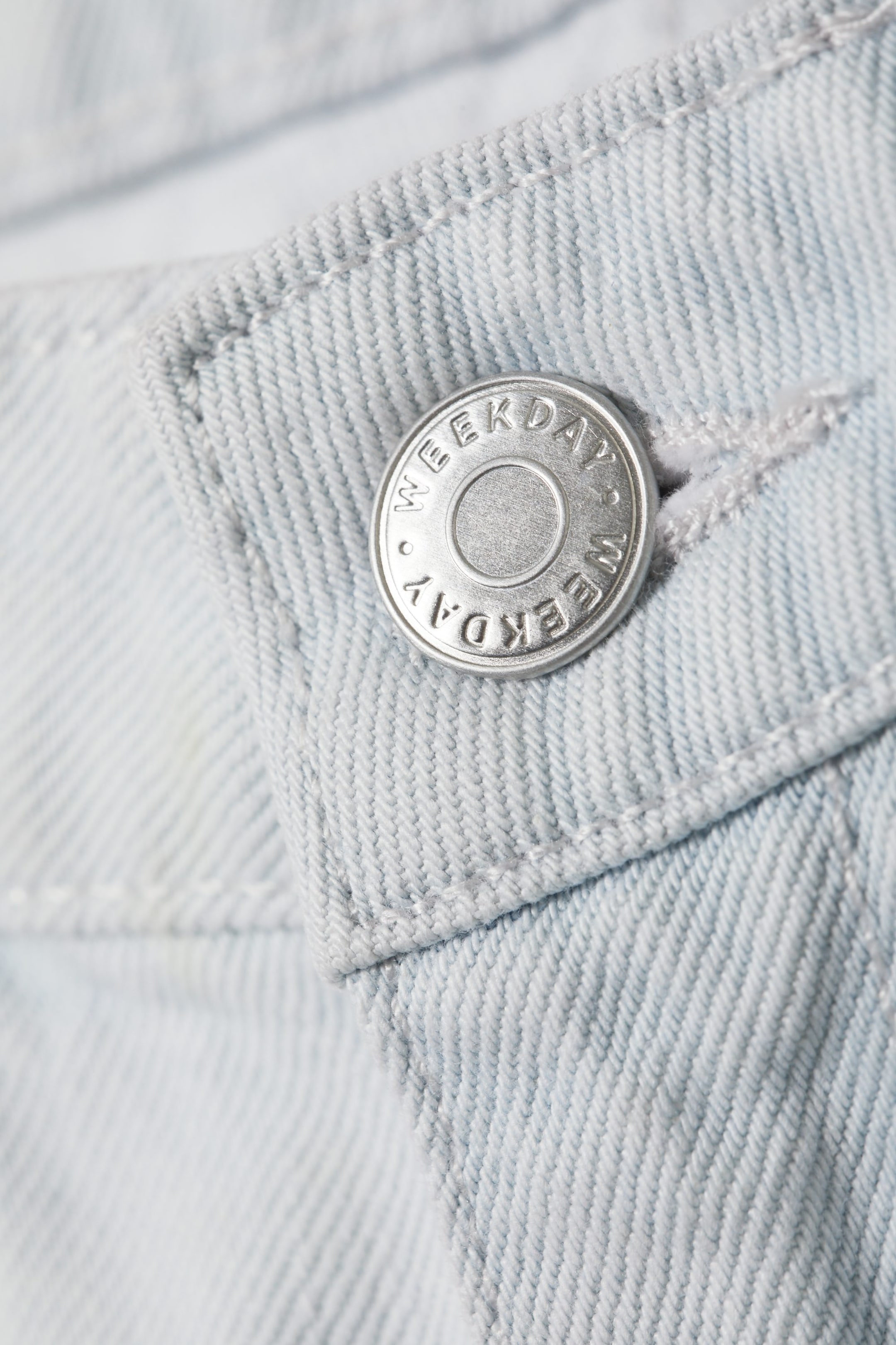 Bleached - Rowe Super High Waisted Regular Straight Jeans - 1